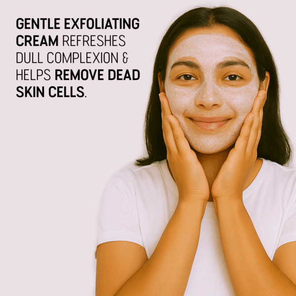 cannasmack clarifying scrub gently exfoliates and refreshes dull complexion & helps remove dead skin cells